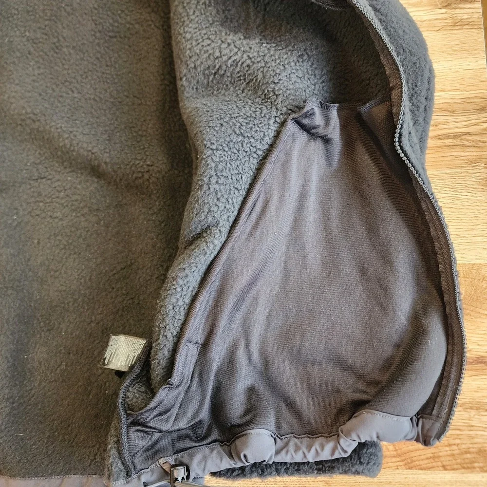 The North Face Full Men's Zip Heavy Weight All Seasons Black Fleece‎ Jacket XXL